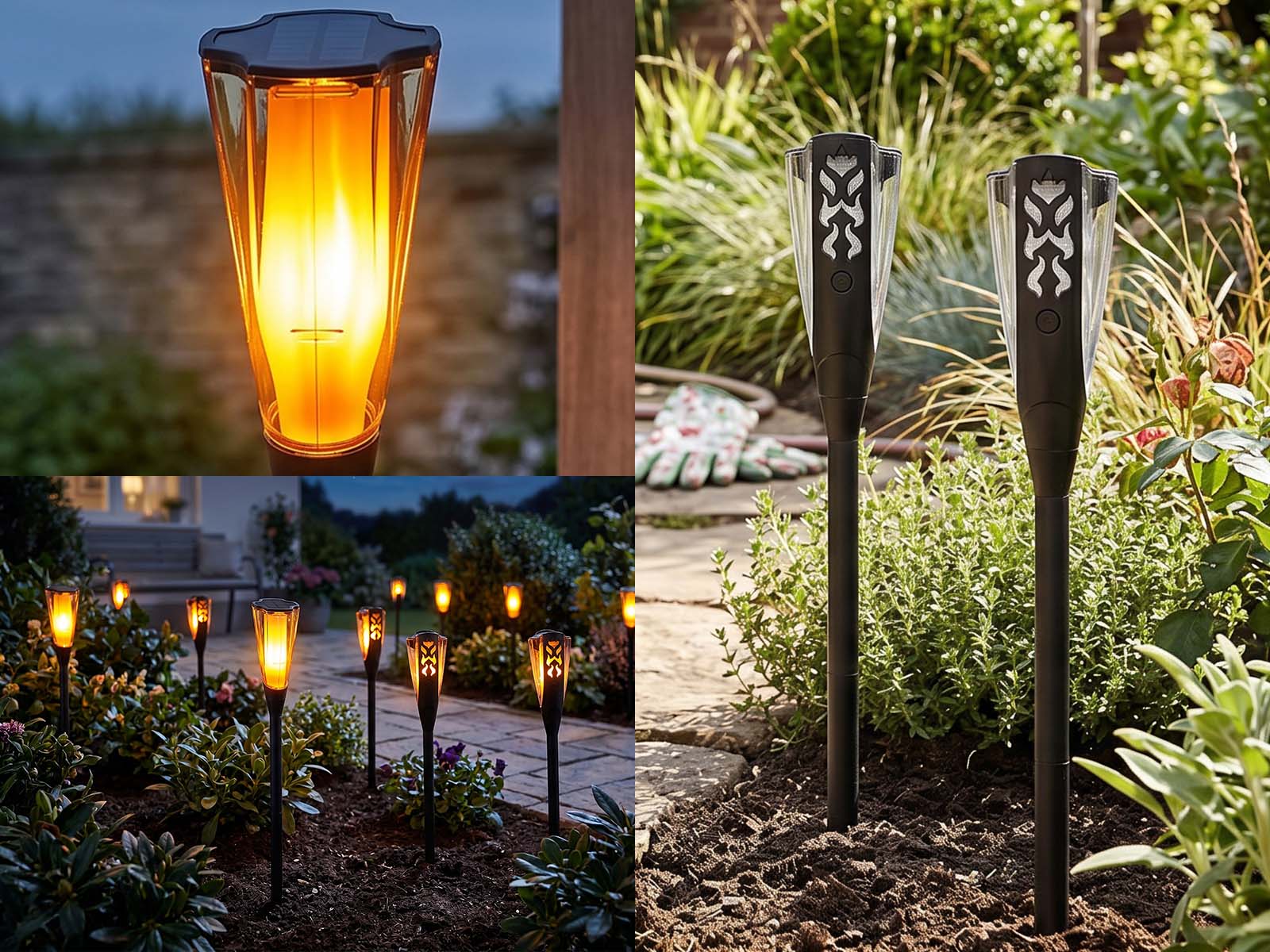 Wizualizacja Lampa solarna wbijana LED SSO-4 1600K IP65